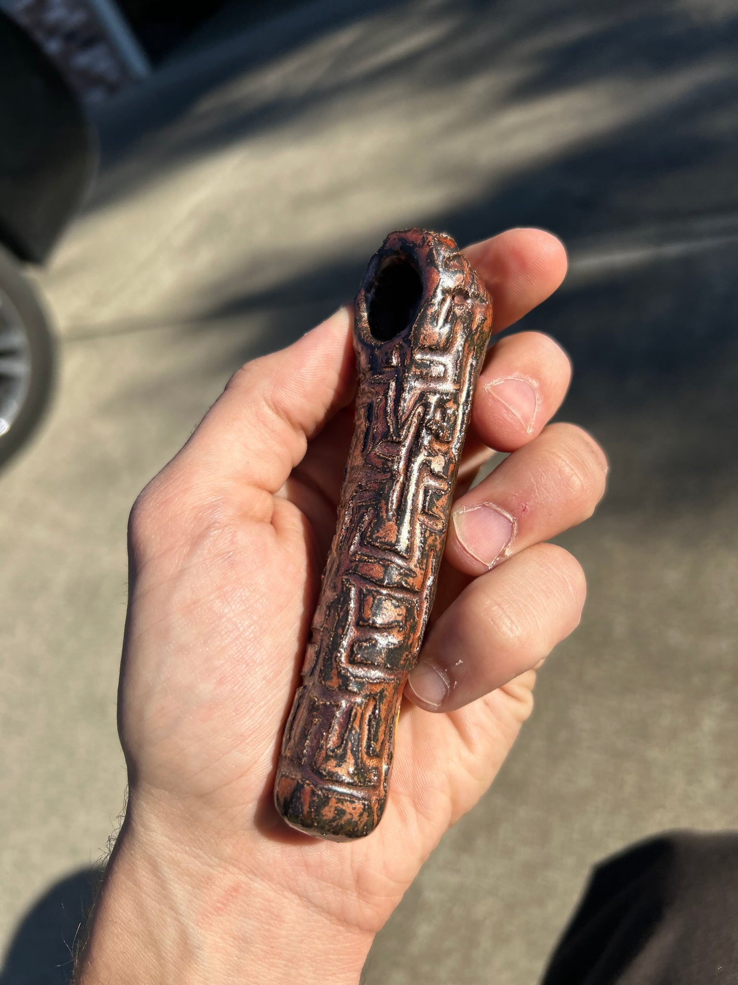 Copper Maze Pipe