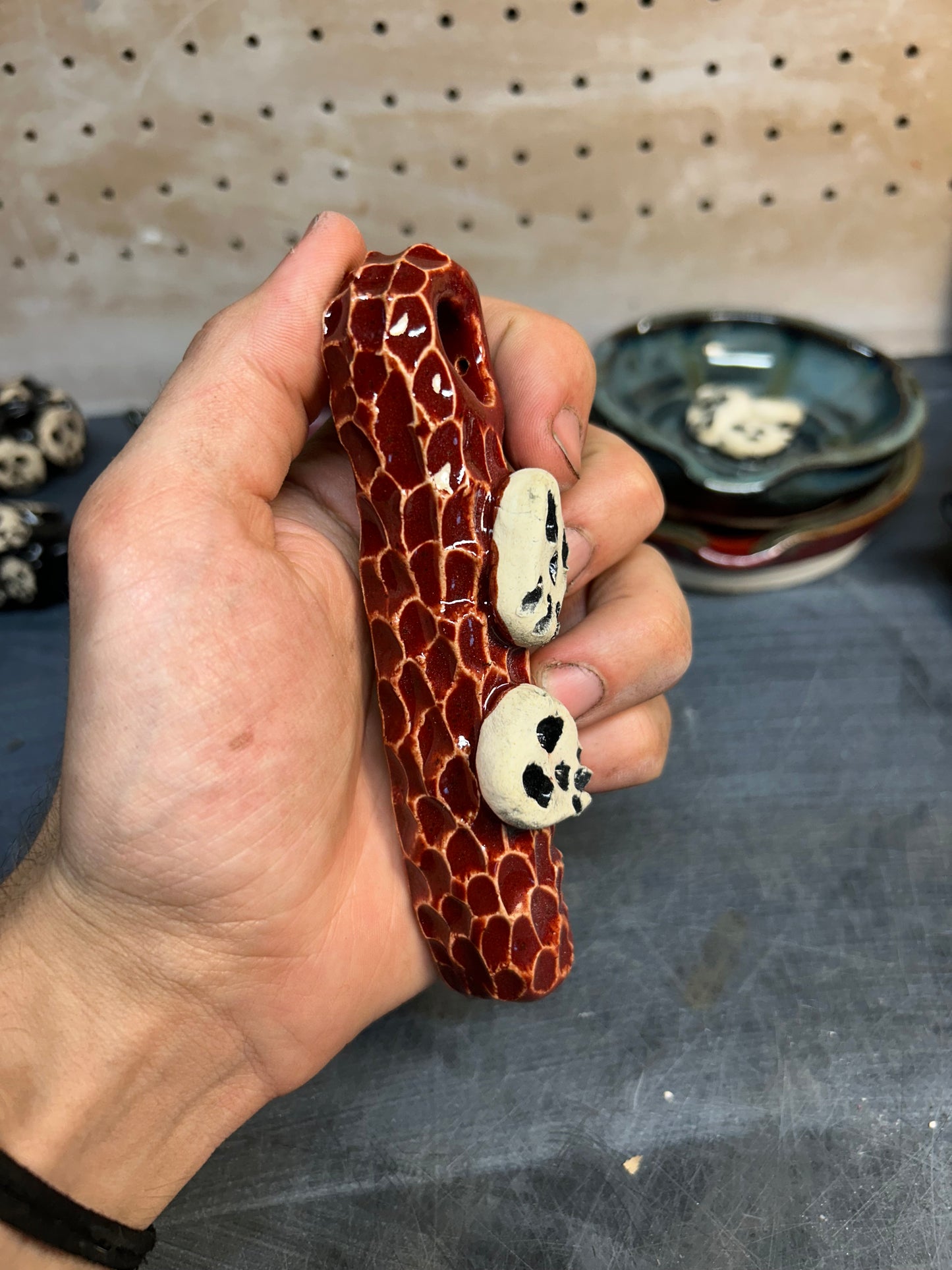 Red Laugh Now Cry Later Pipe