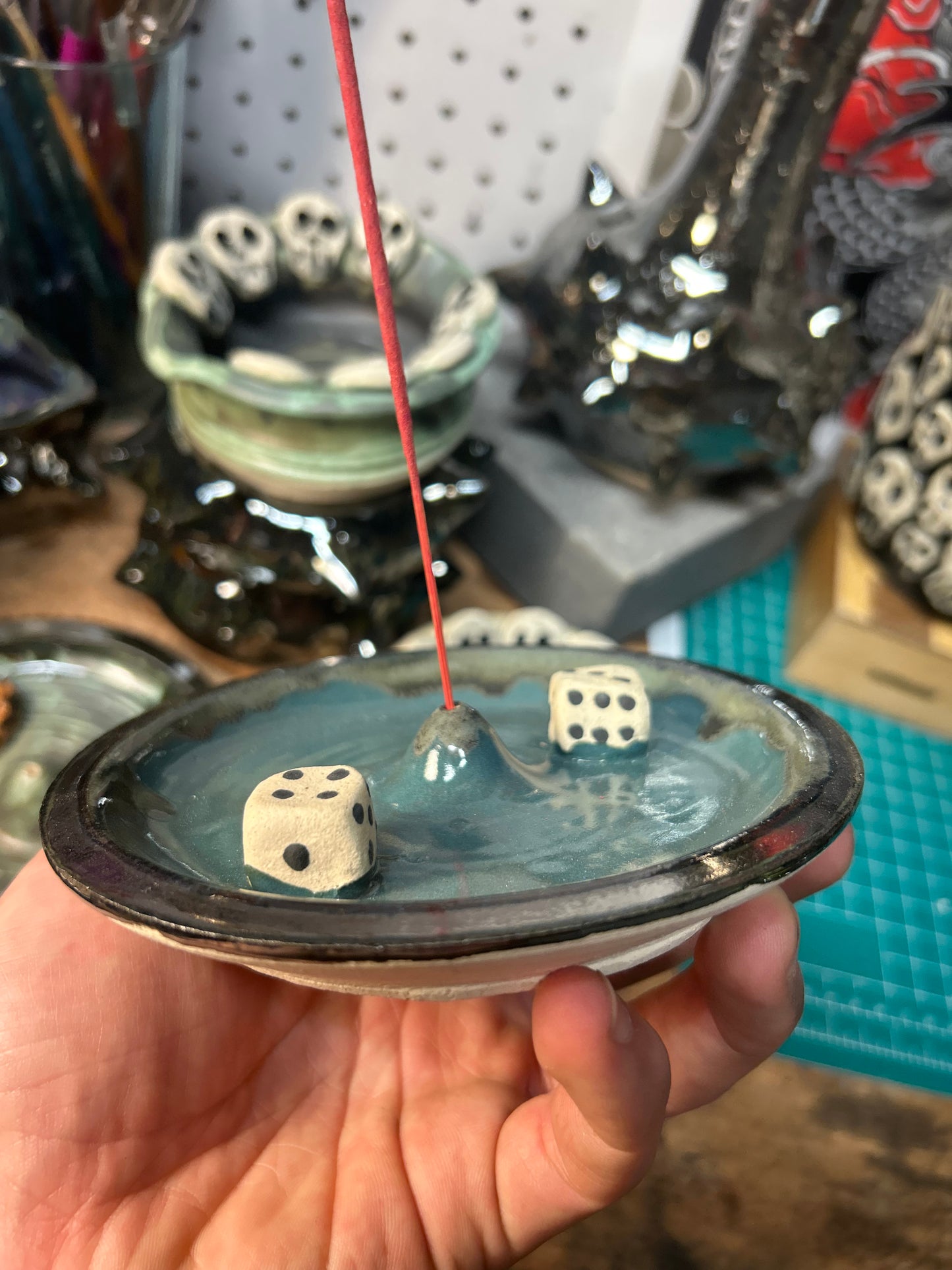 Dice Incense Holder 3