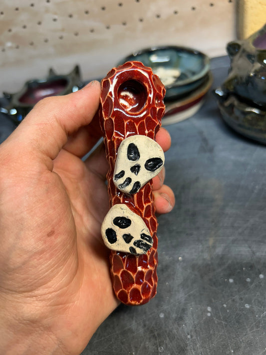 Red Laugh Now Cry Later Pipe