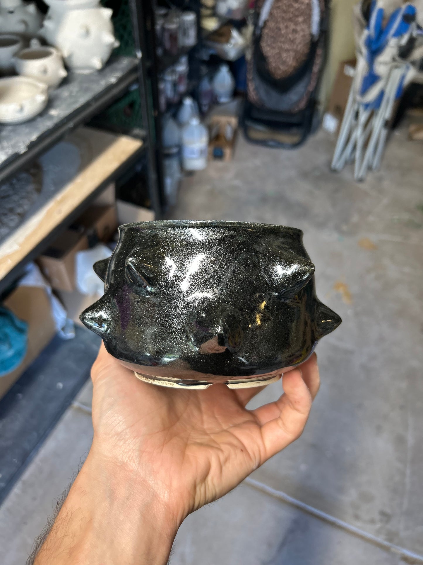 Cosmic Spiky Planter