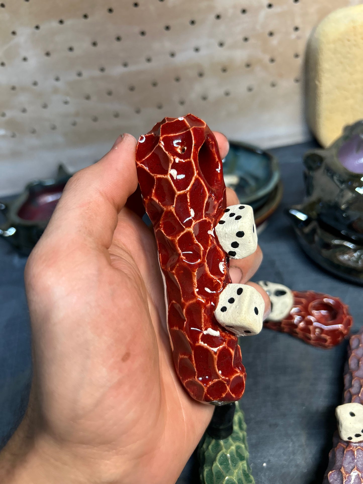 Red Dice Pipe
