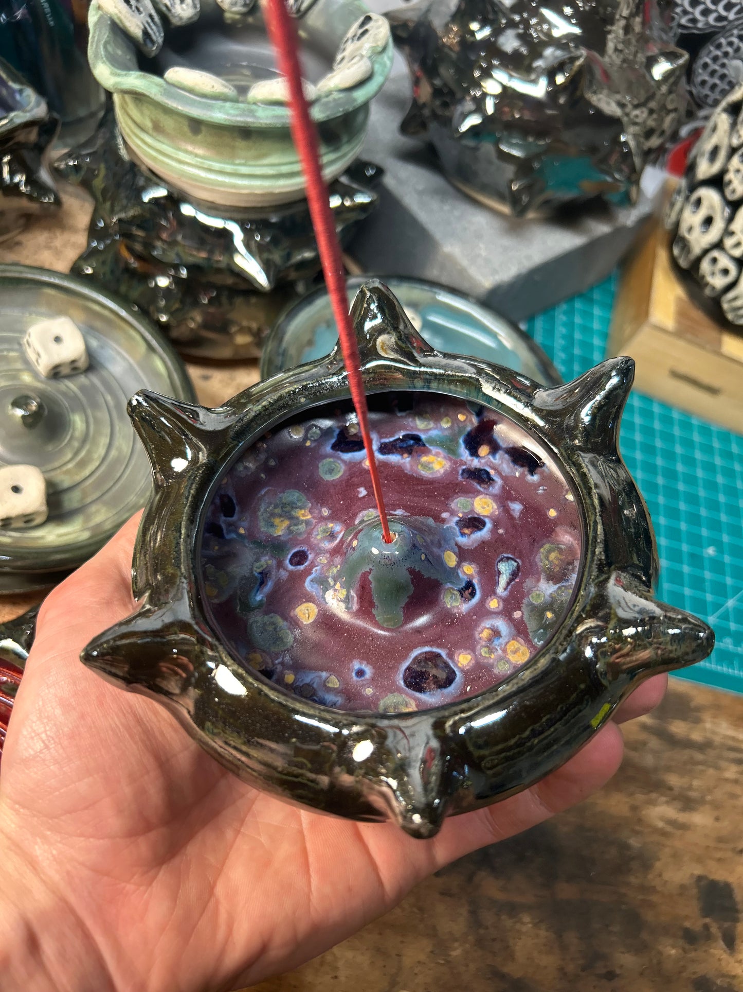 Galaxy Incense Holder