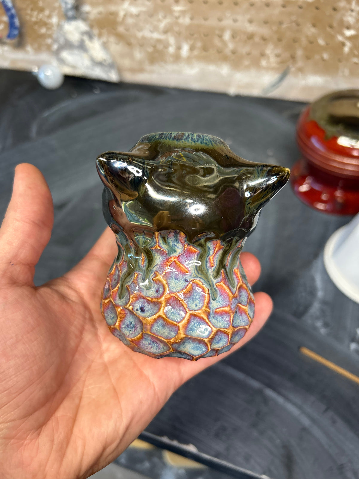 Magic Chrome Mini Vase