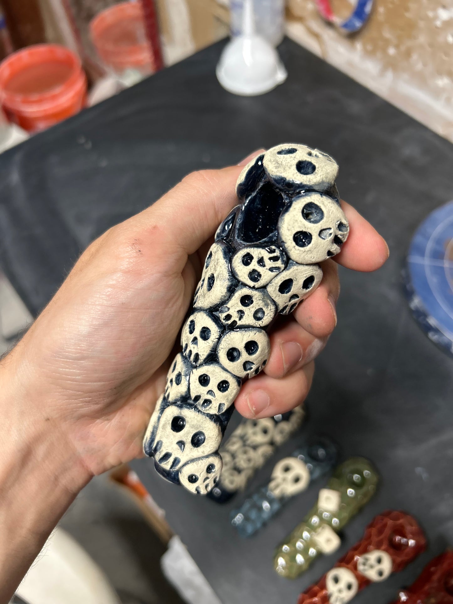 Skull Gala Pipe 2