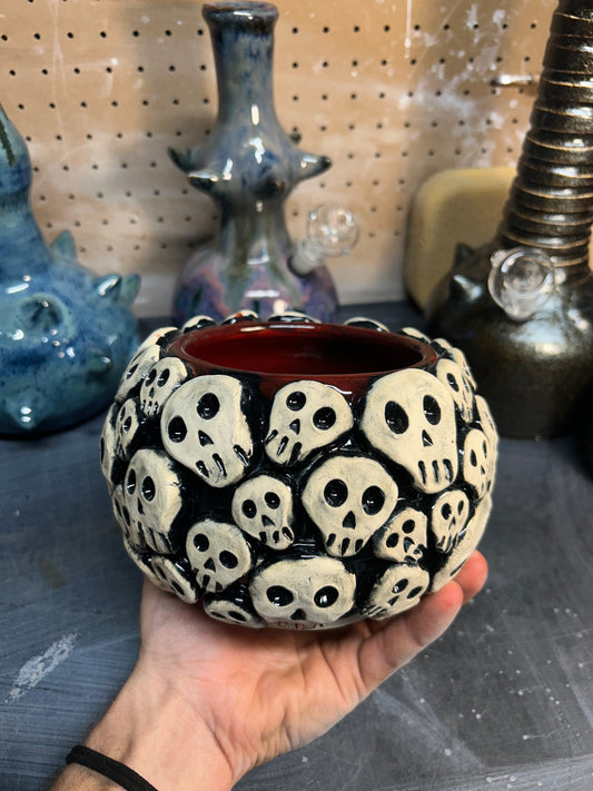 Skull Gala Planter