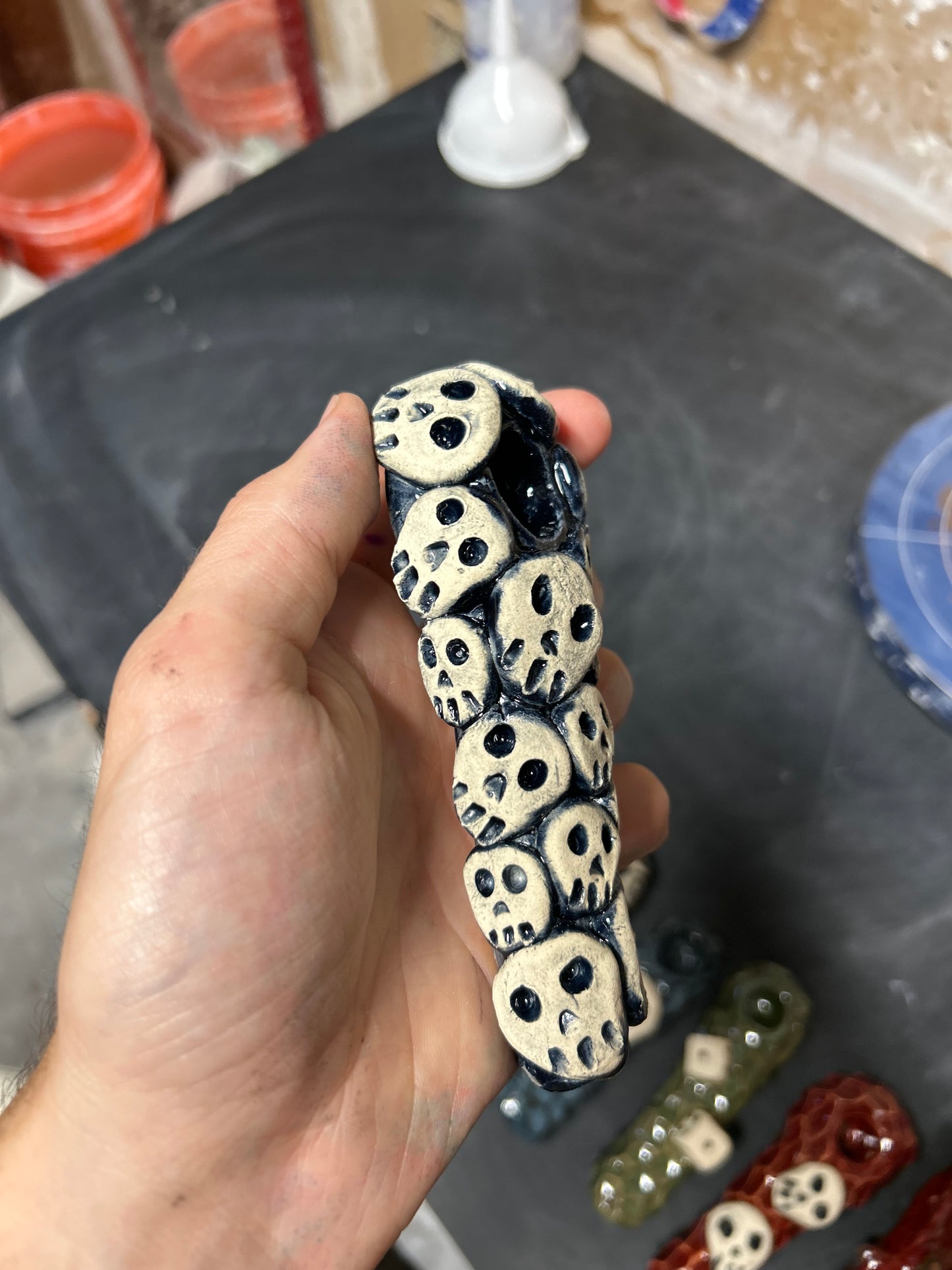 Skull Gala Pipe 2