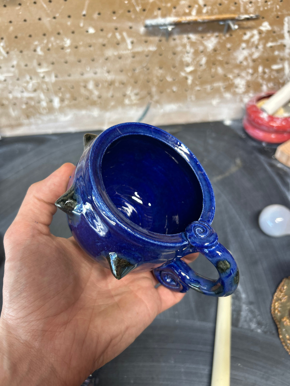 Spiky Sapphire Mug