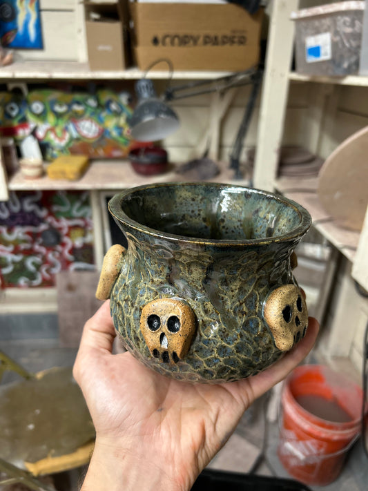 Skull Planter 2