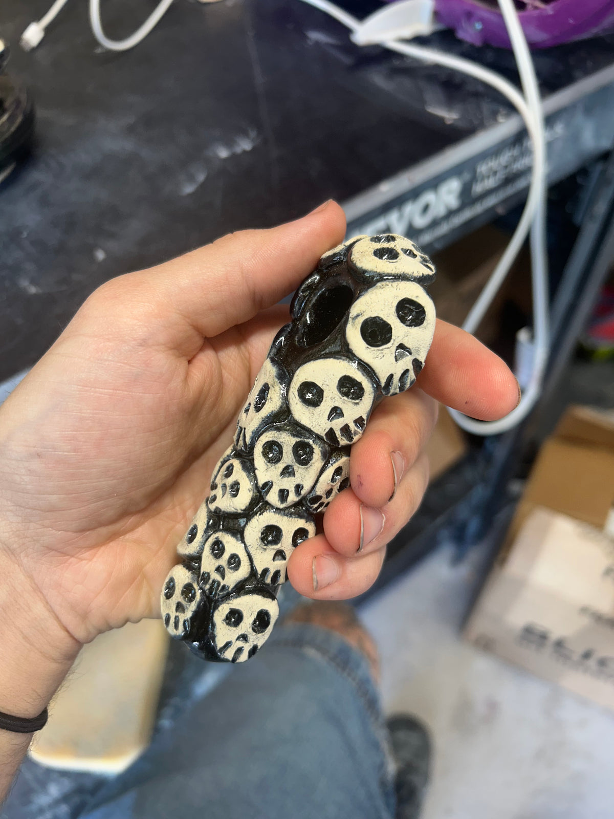 Skull Gala Pipe