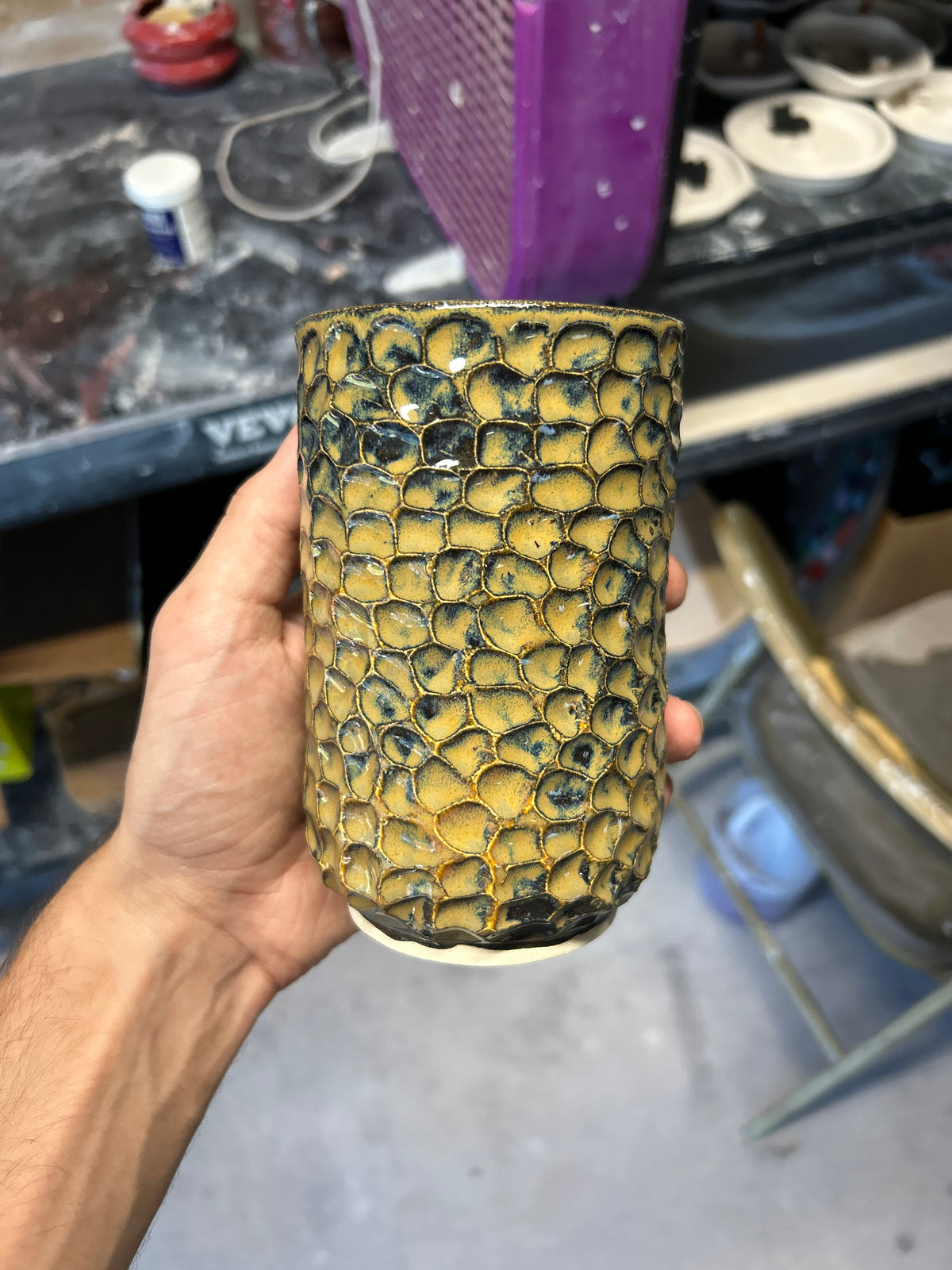 Spiral Tall Glass 2