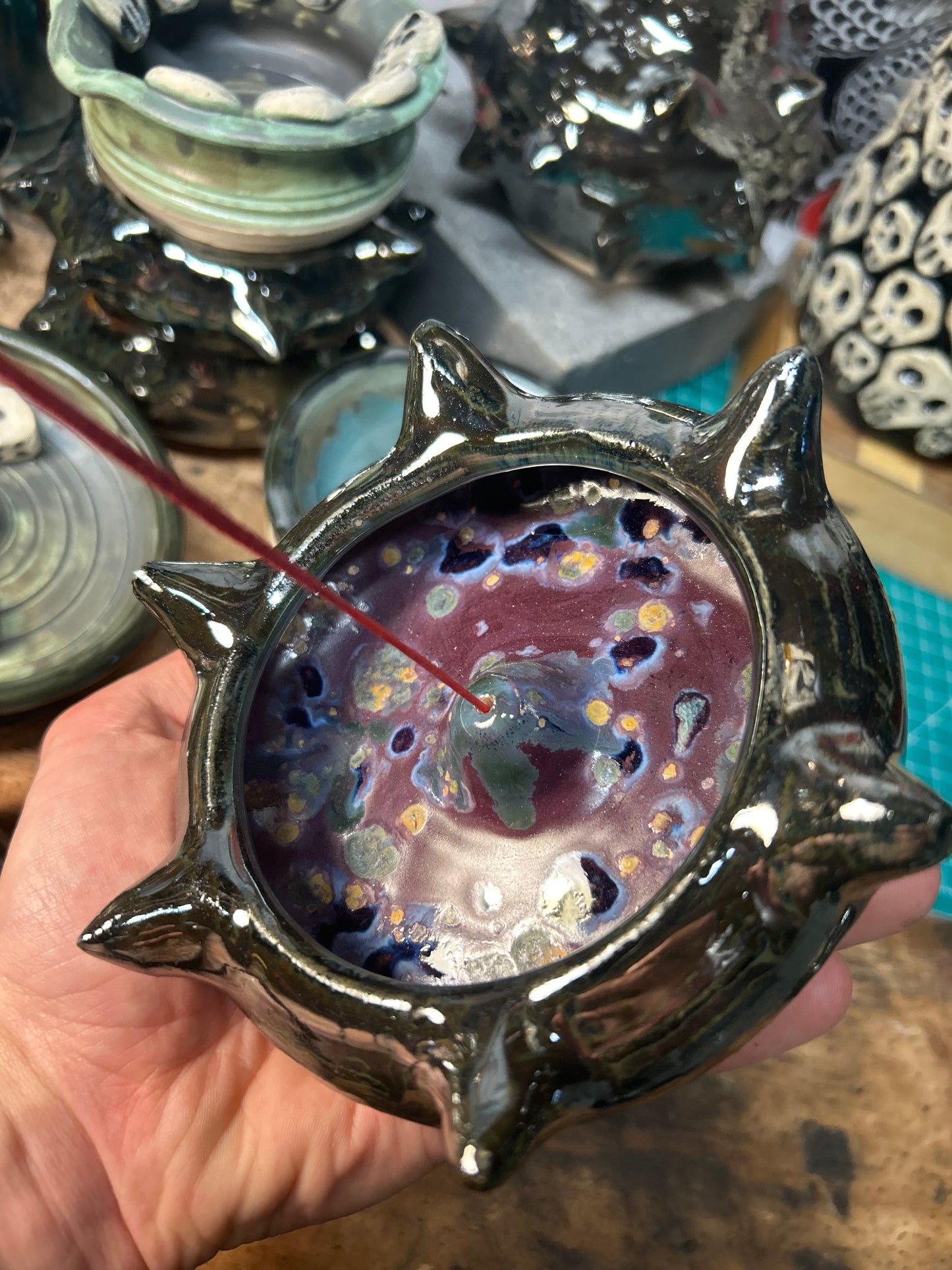 Galaxy Incense Holder
