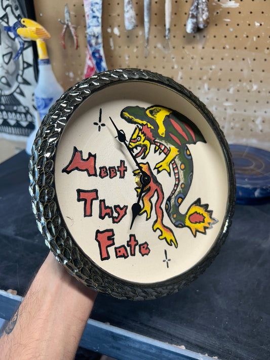 Meet Thy Fate Clock