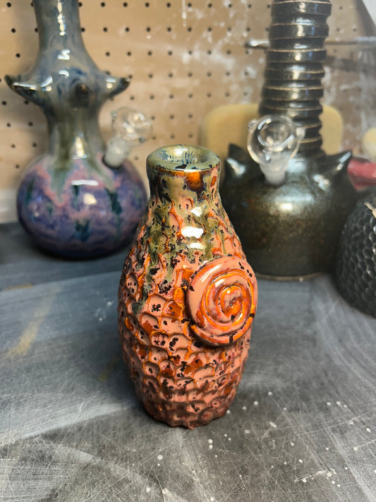 Spiral Plum Bottle