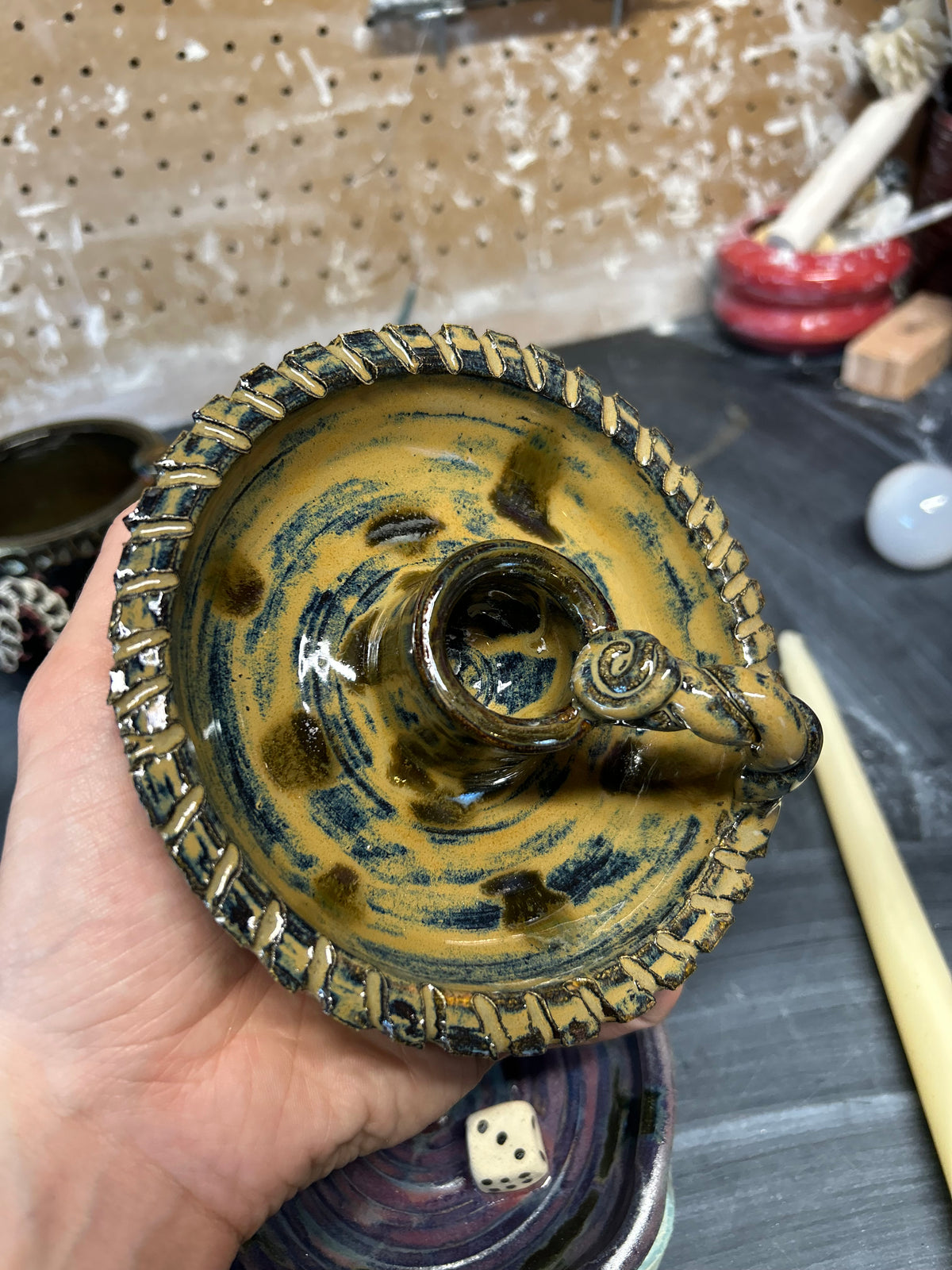 Threaded Candleholder
