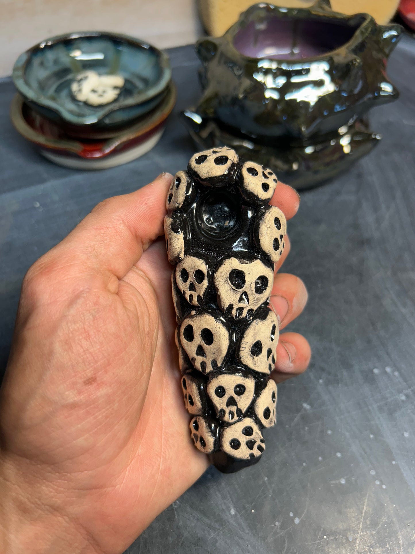 Skull Gala Pipe 3