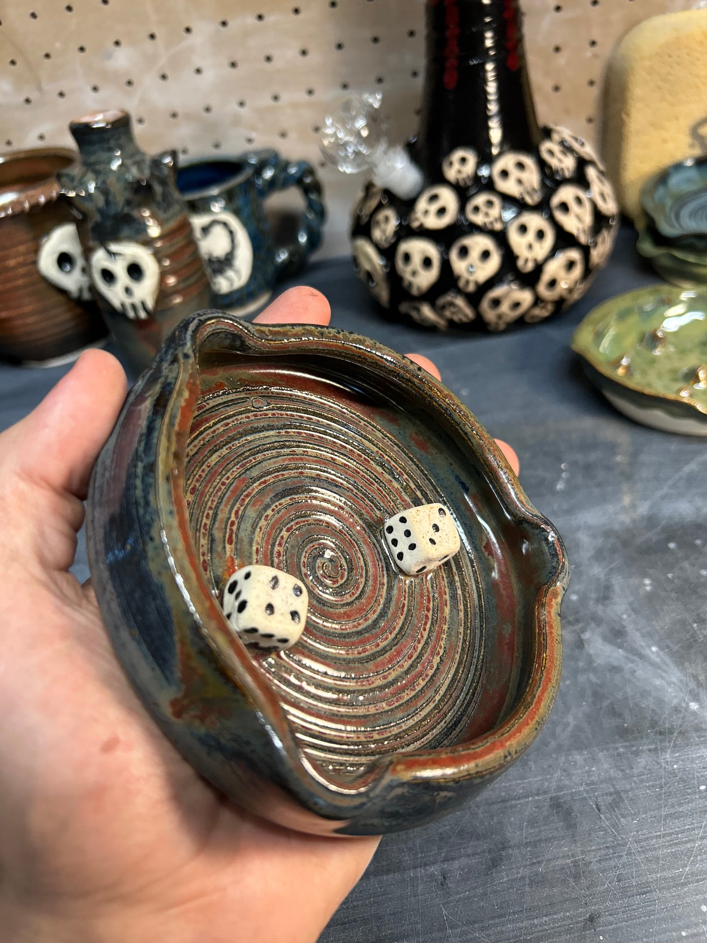 Jasper Dice Ashtray