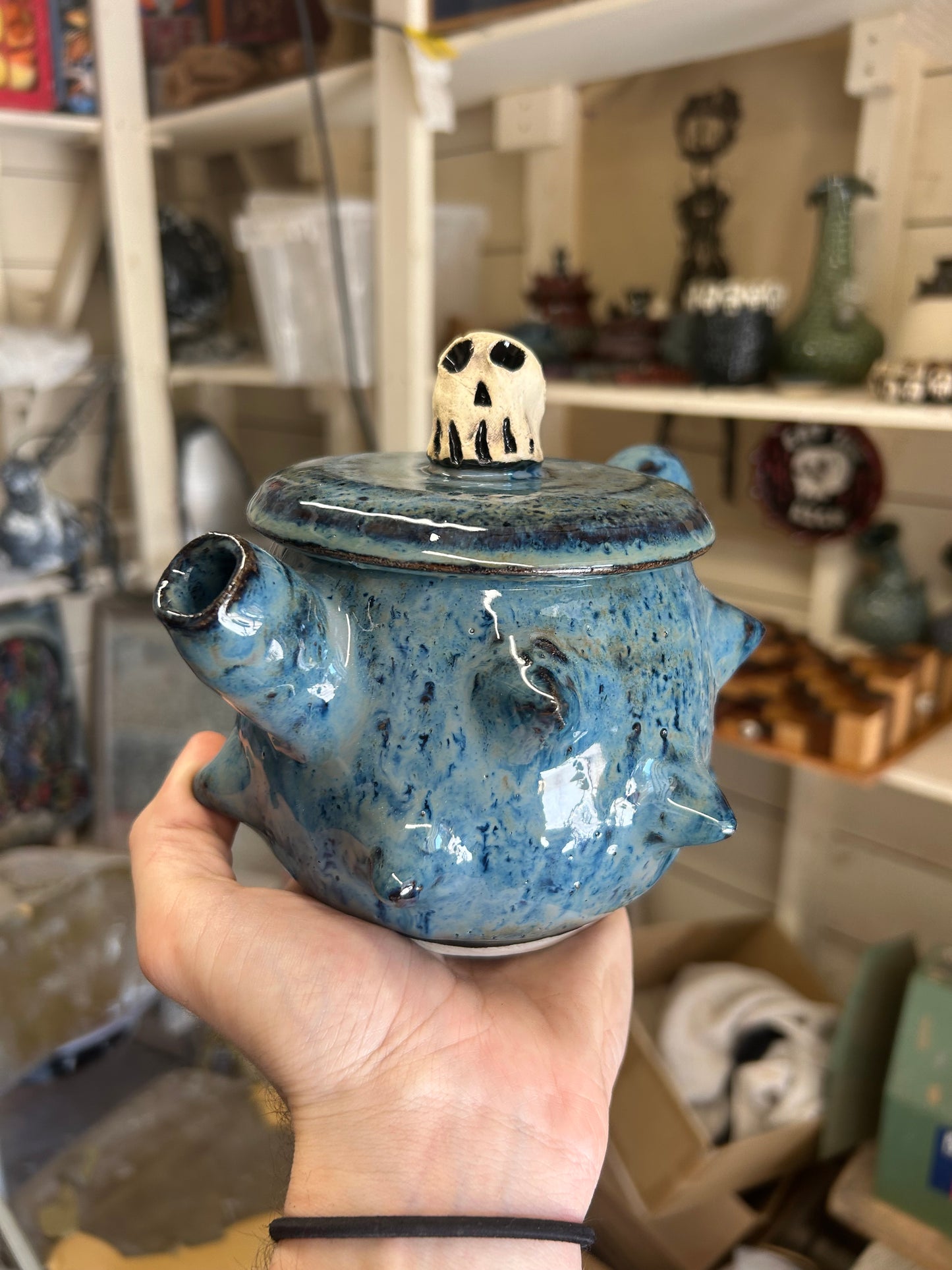 Skull Teapot