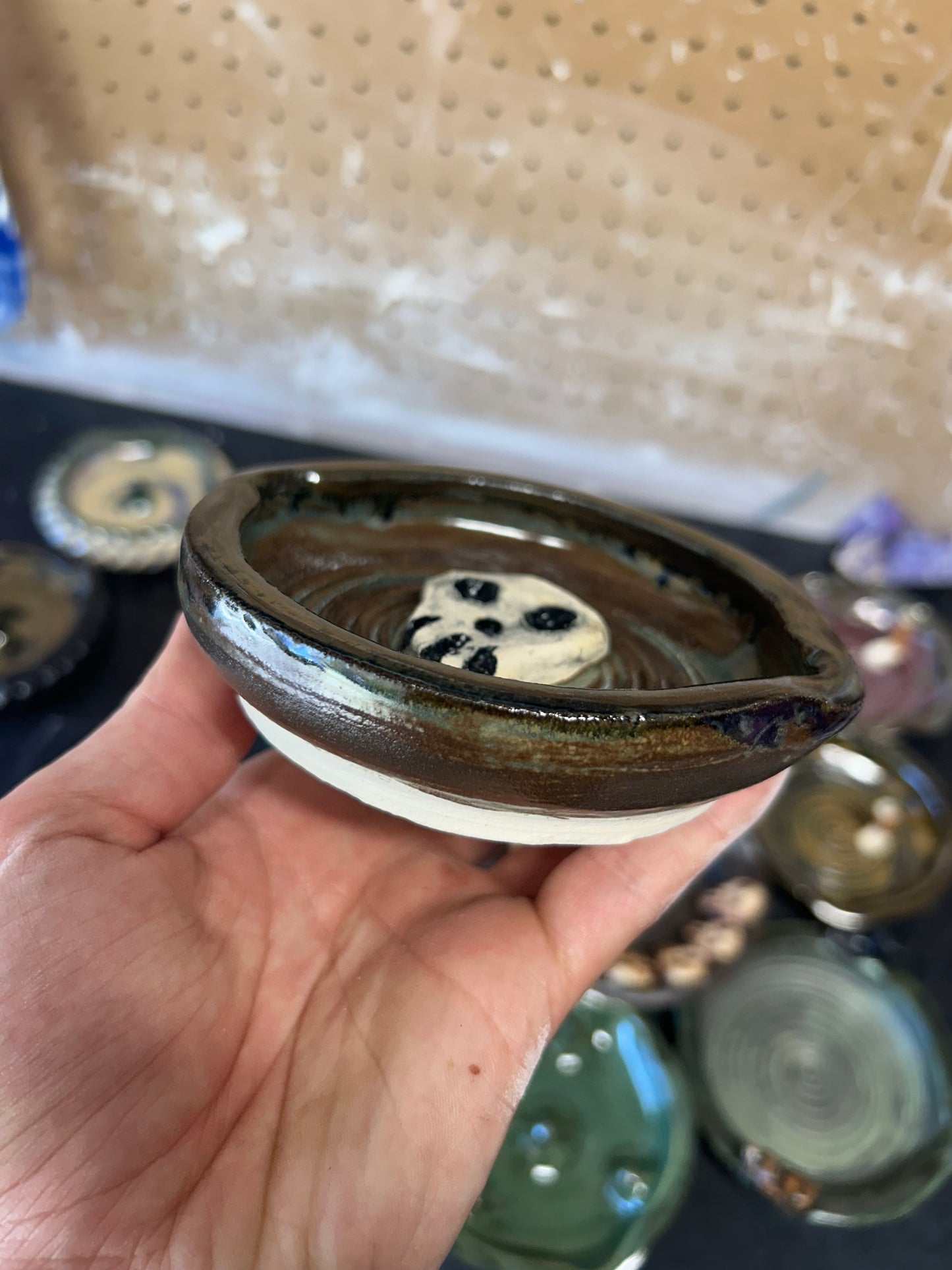 Single Skull Ashtray 2