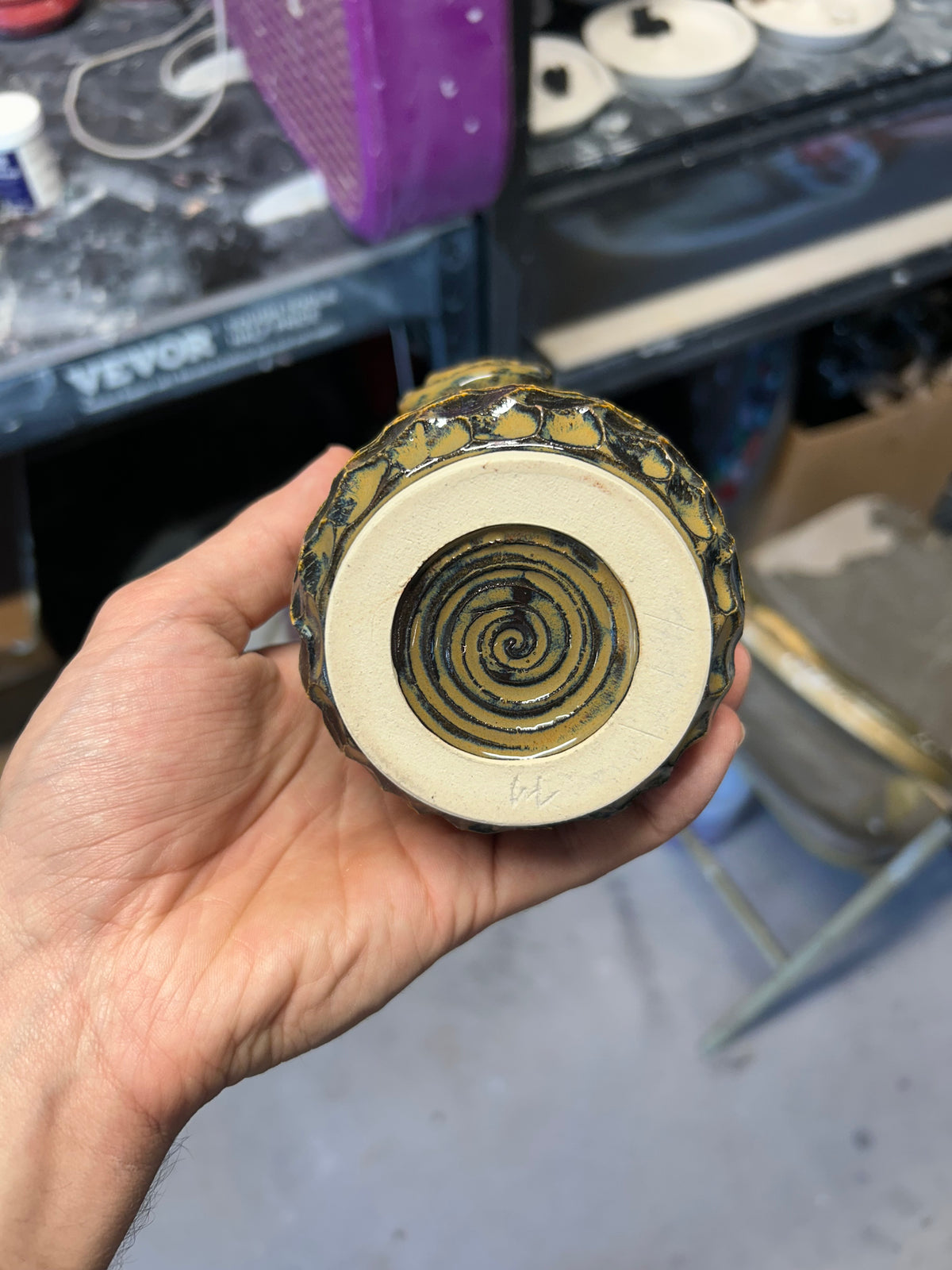 Spiral Tall Glass 2