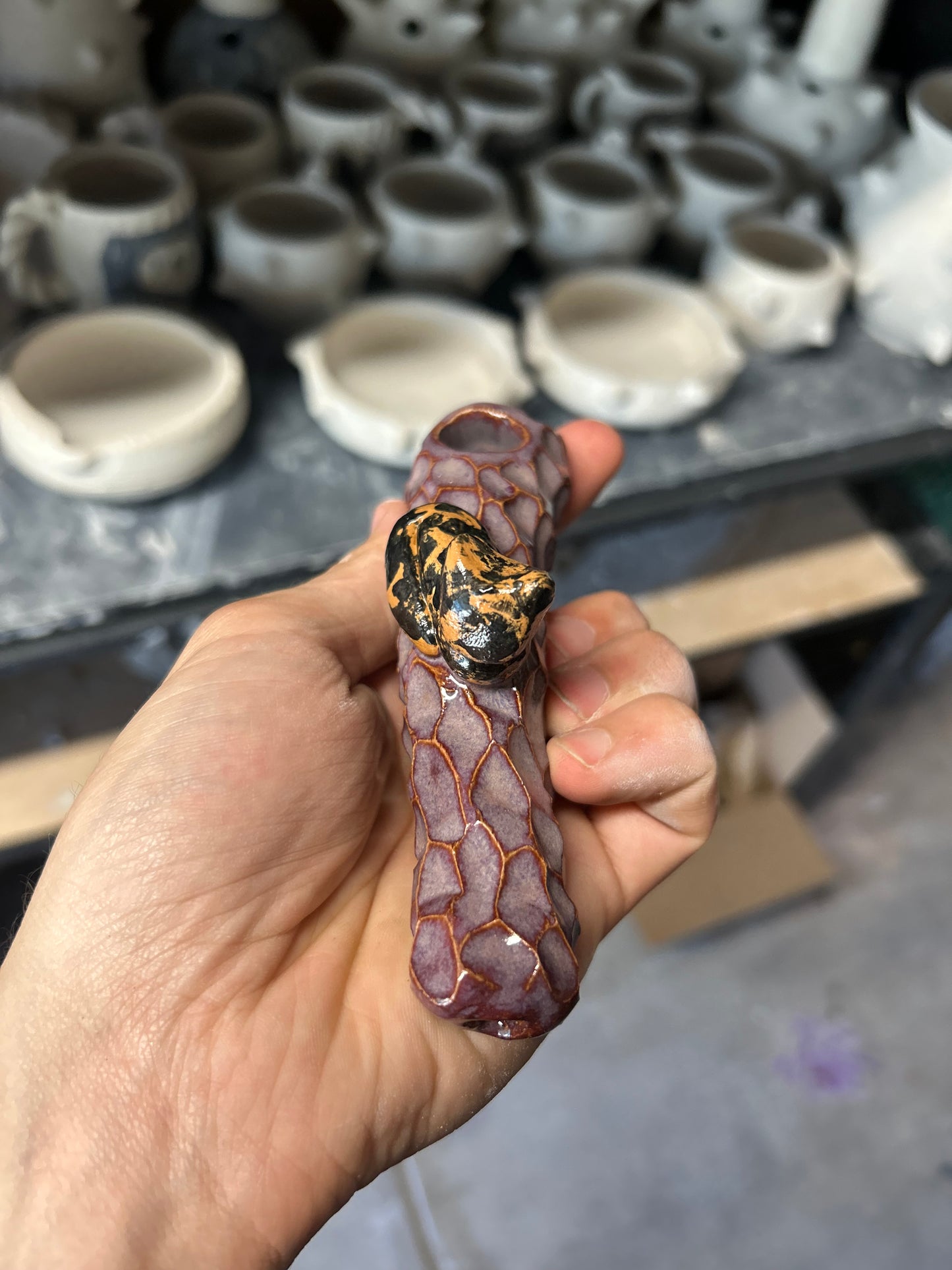 Purple Cat Pipe