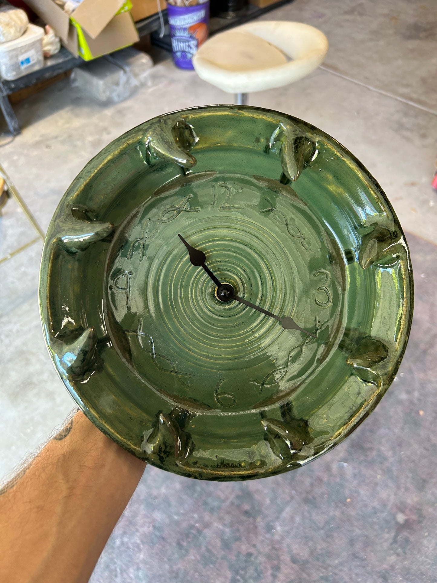 Spiral Spike Clock