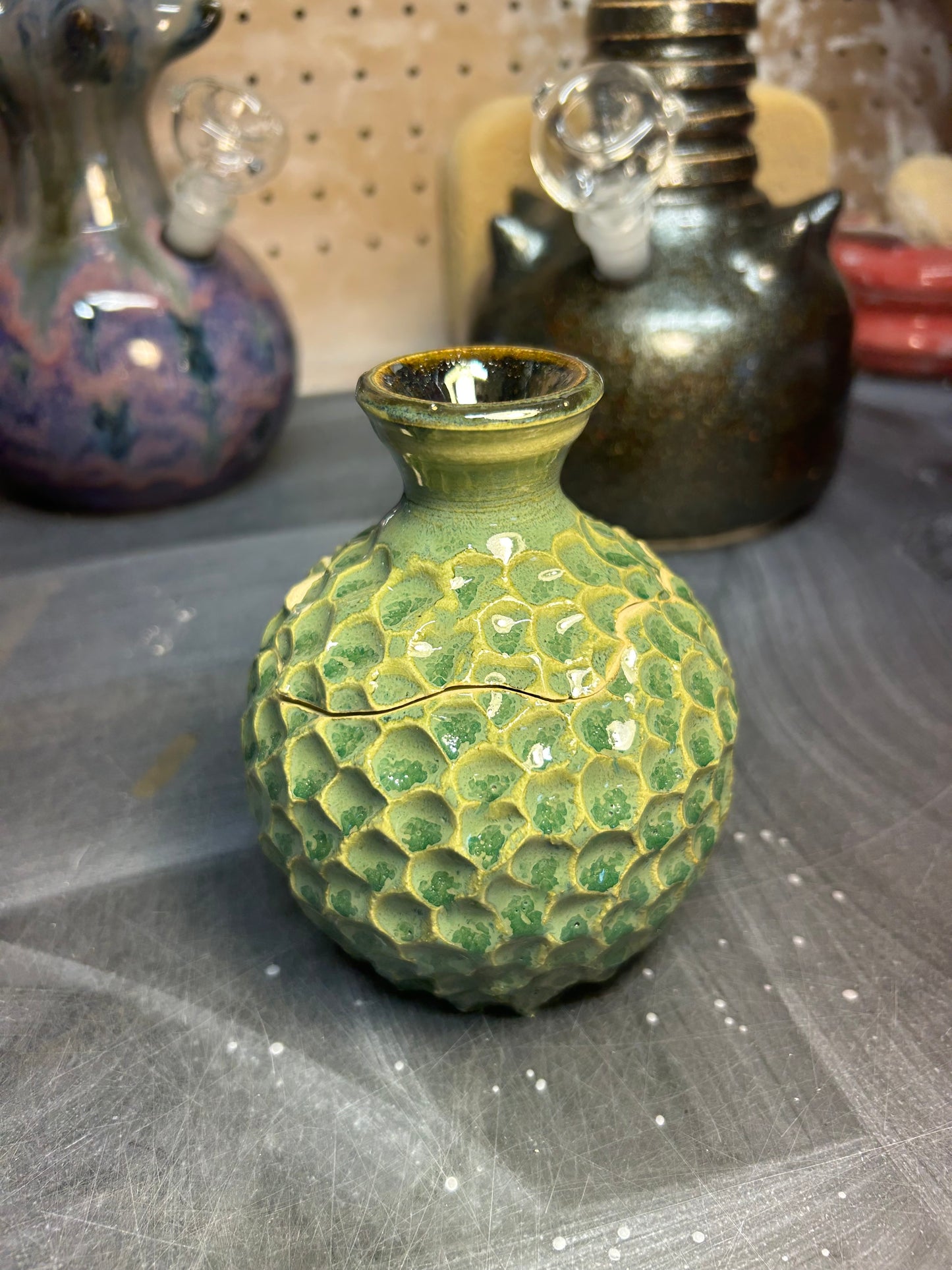 Green Dragon Egg Jar
