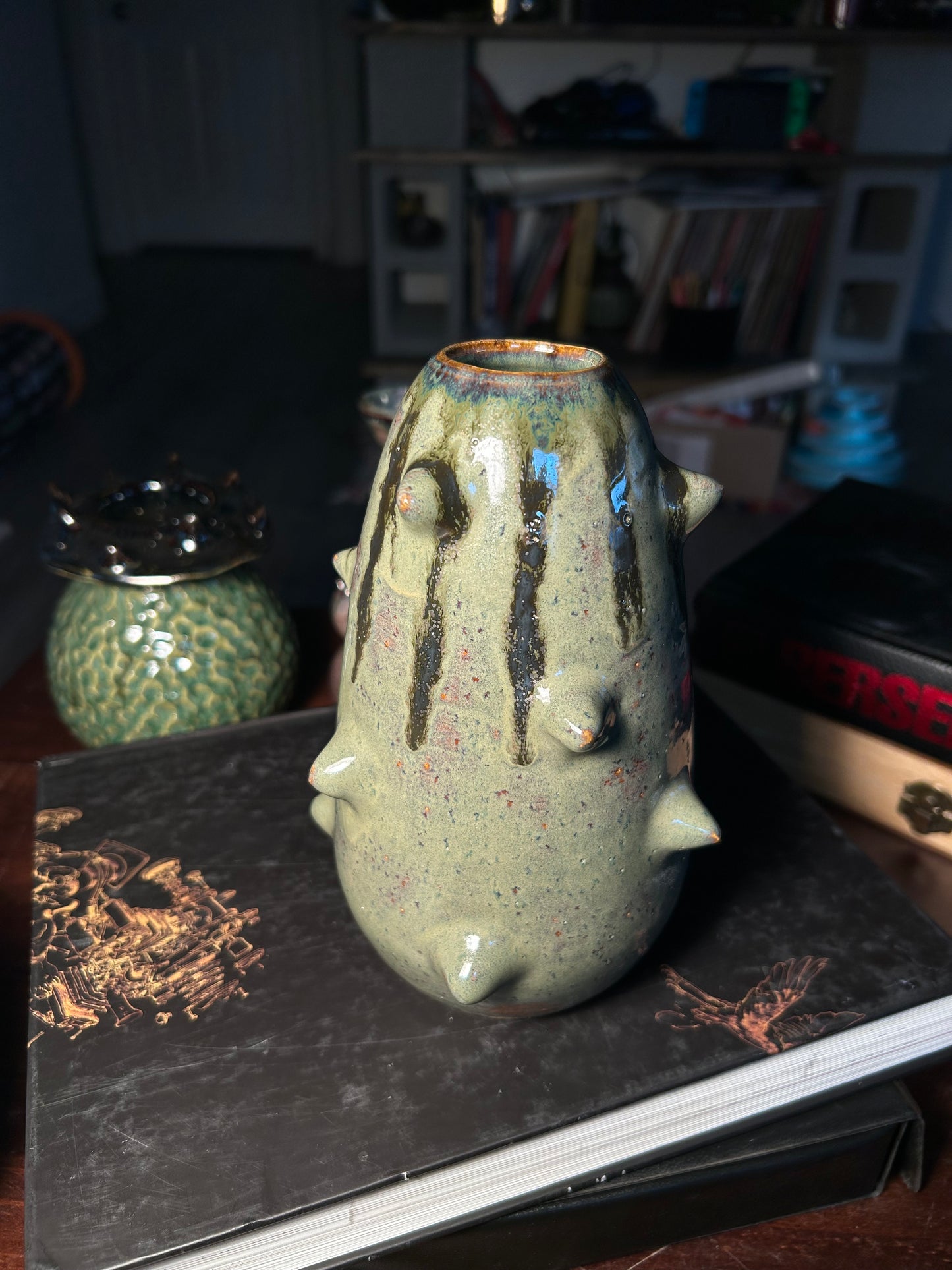 Spiky Pistachio Vase