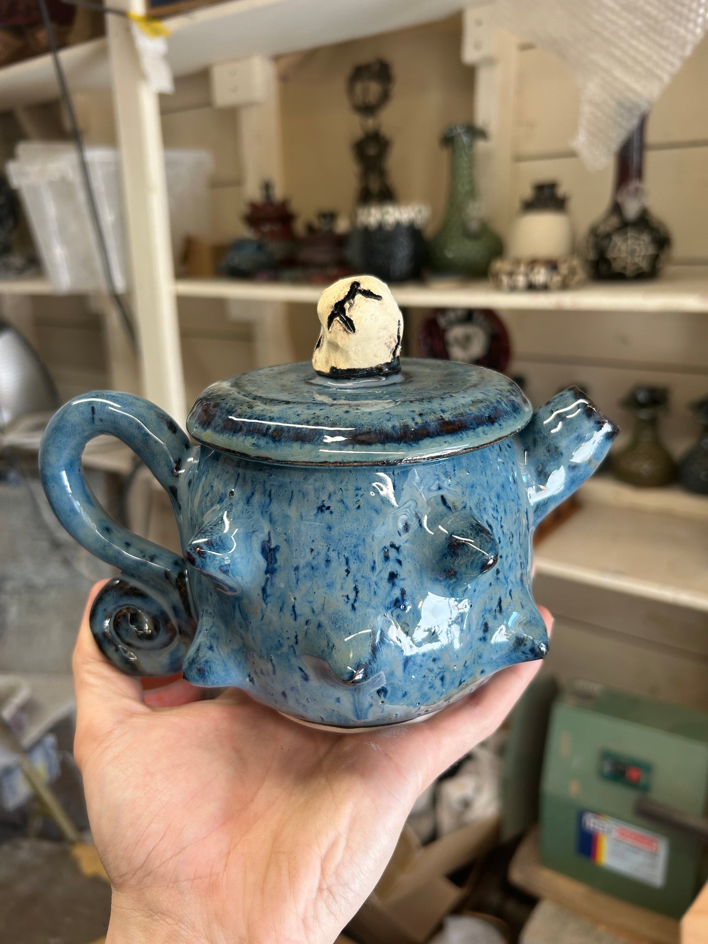 Skull Teapot