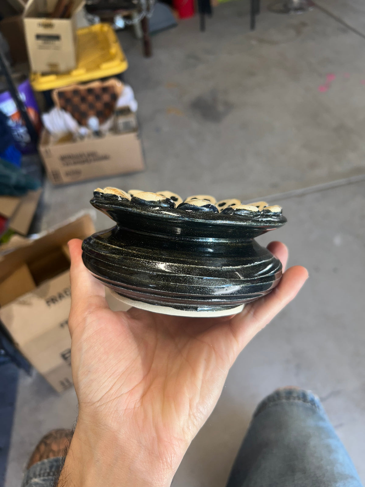 Skull Spiral Trinket Tray