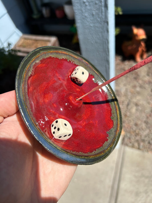 Dice Incense Holder 1