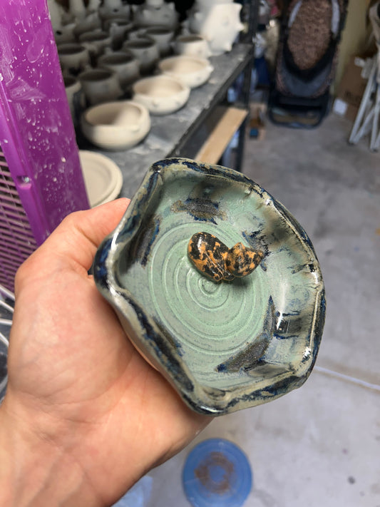Tortie Ashtray