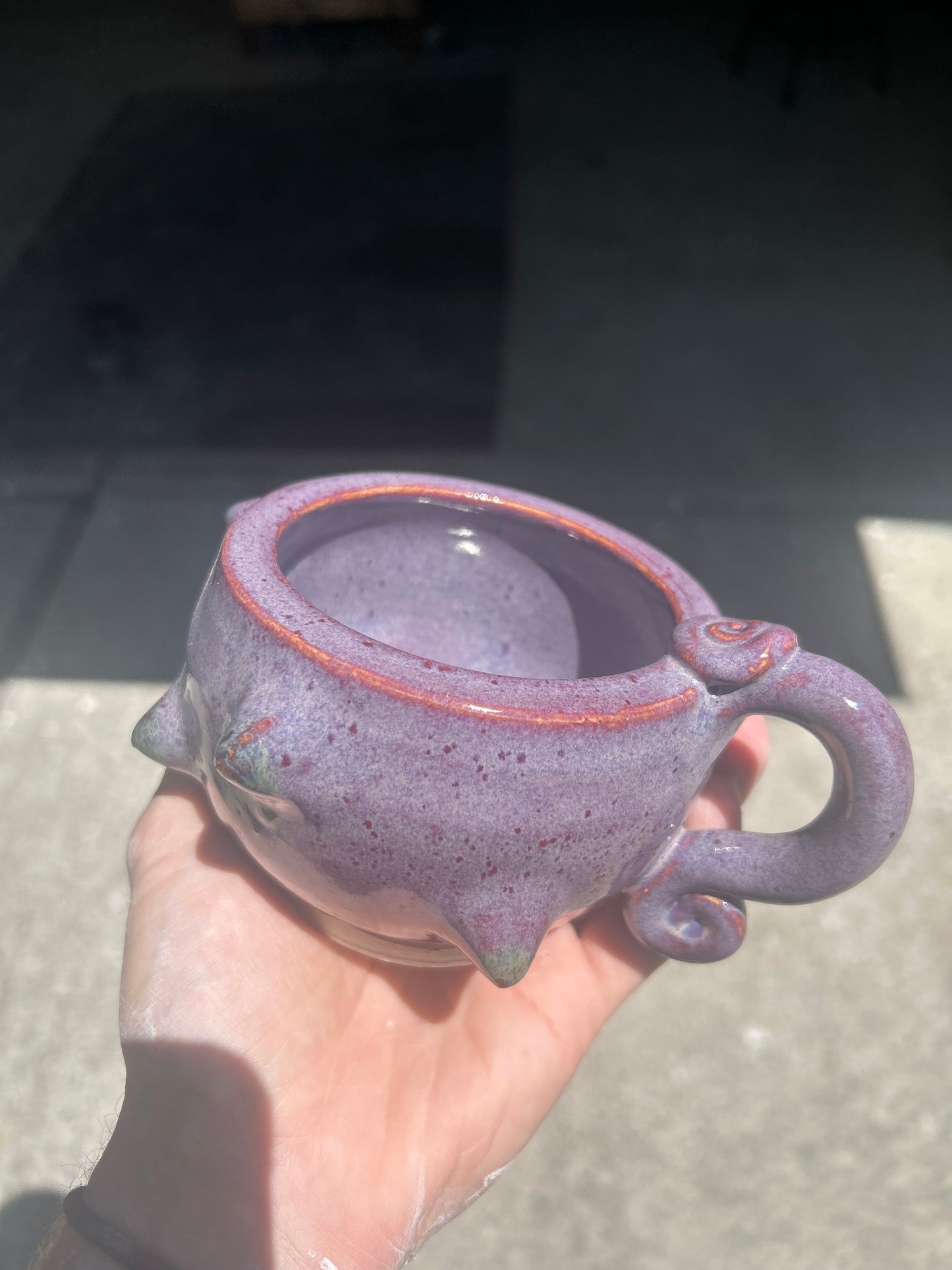 Spiky Purple Mug