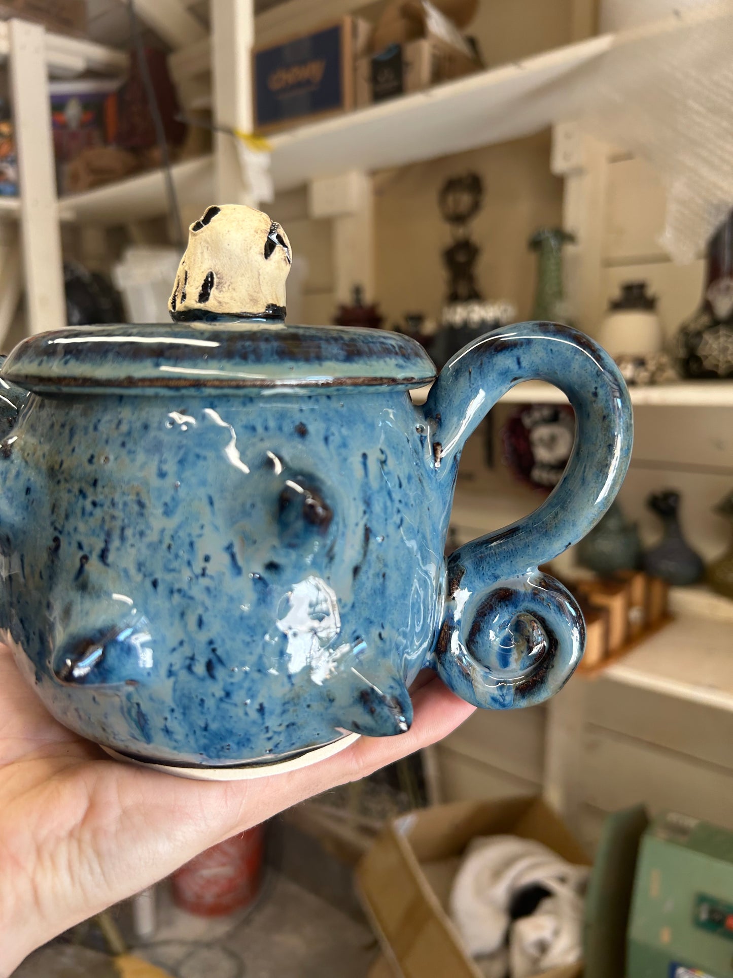 Skull Teapot