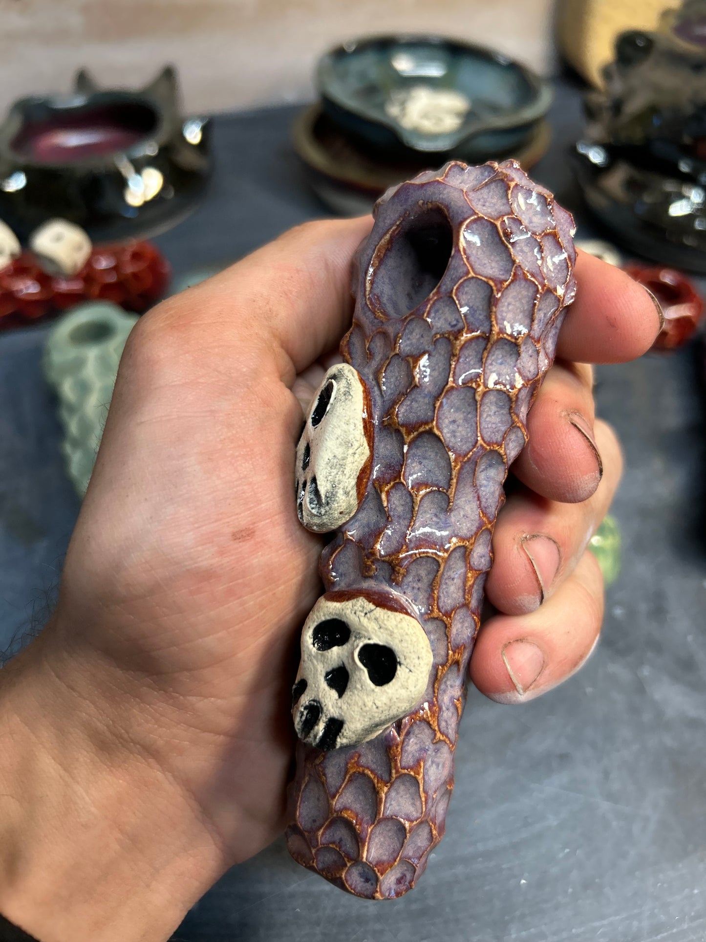 Purple Laugh Now Cry Later Pipe