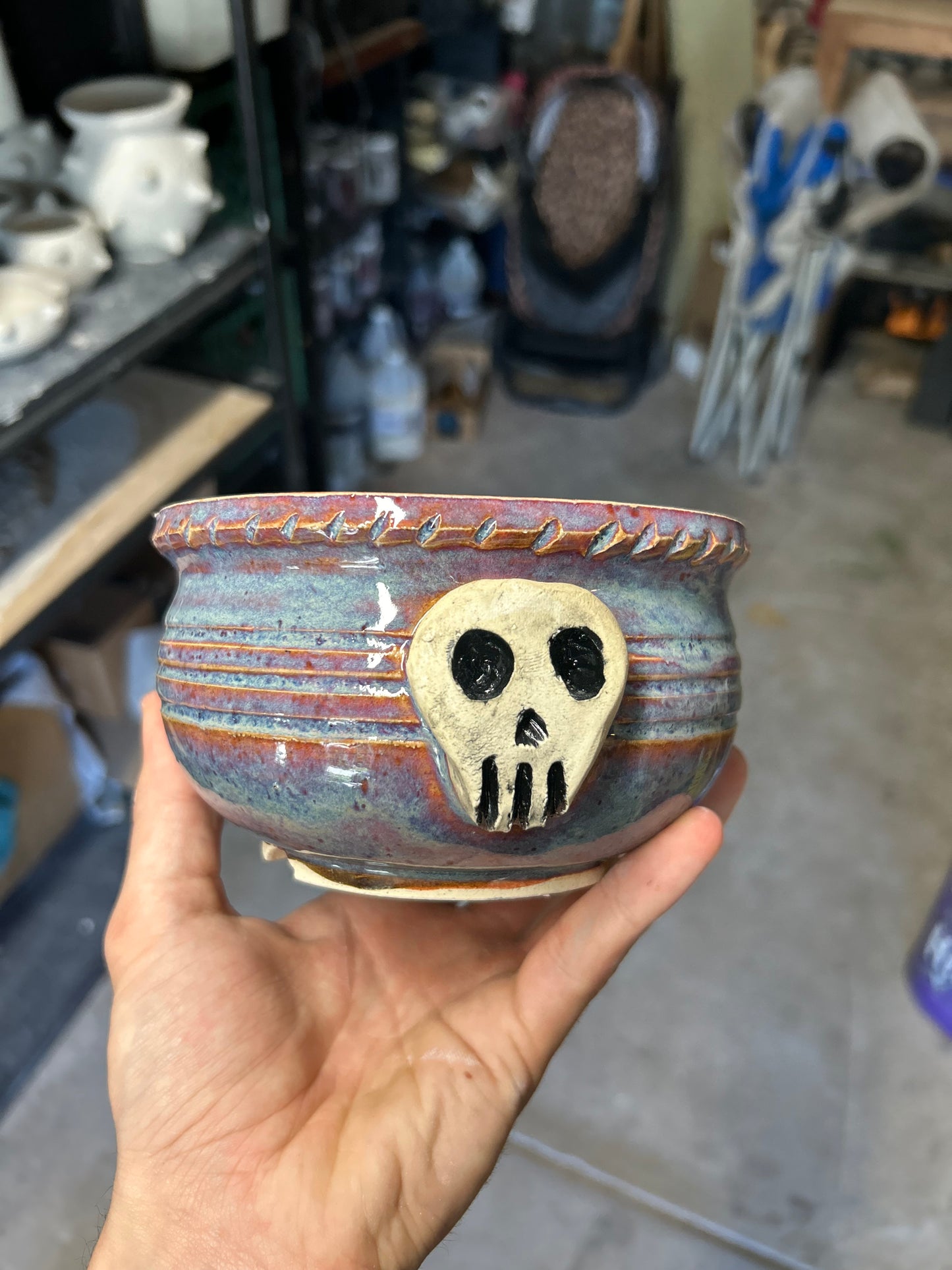 Lucid Skull Planter