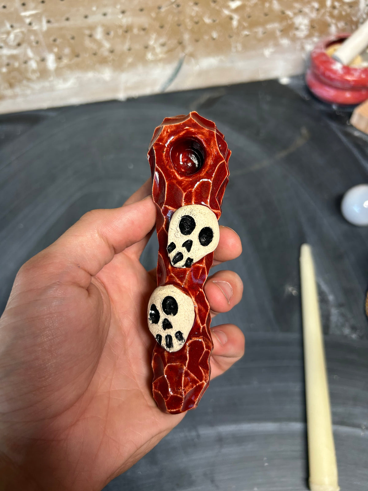 Double Skull Pipe 2
