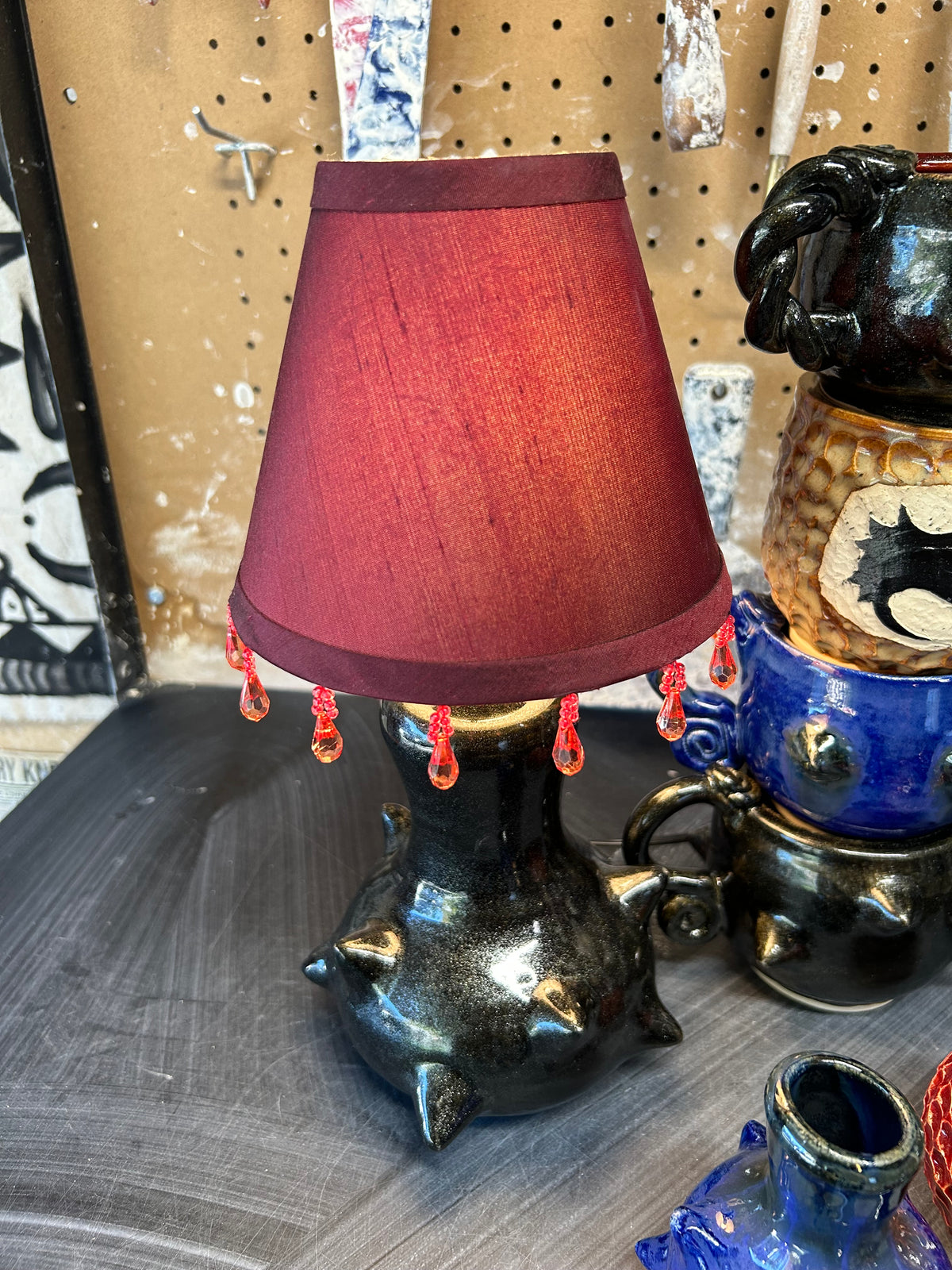Cosmic Spiky Lamp