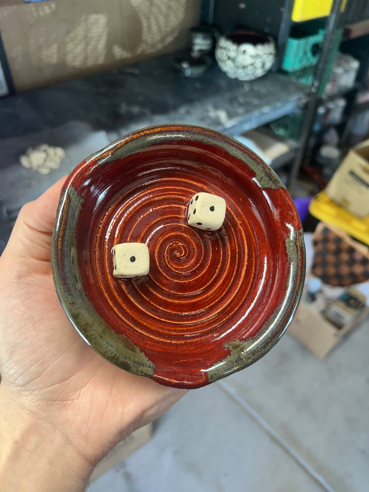 Dice Ashtray 1
