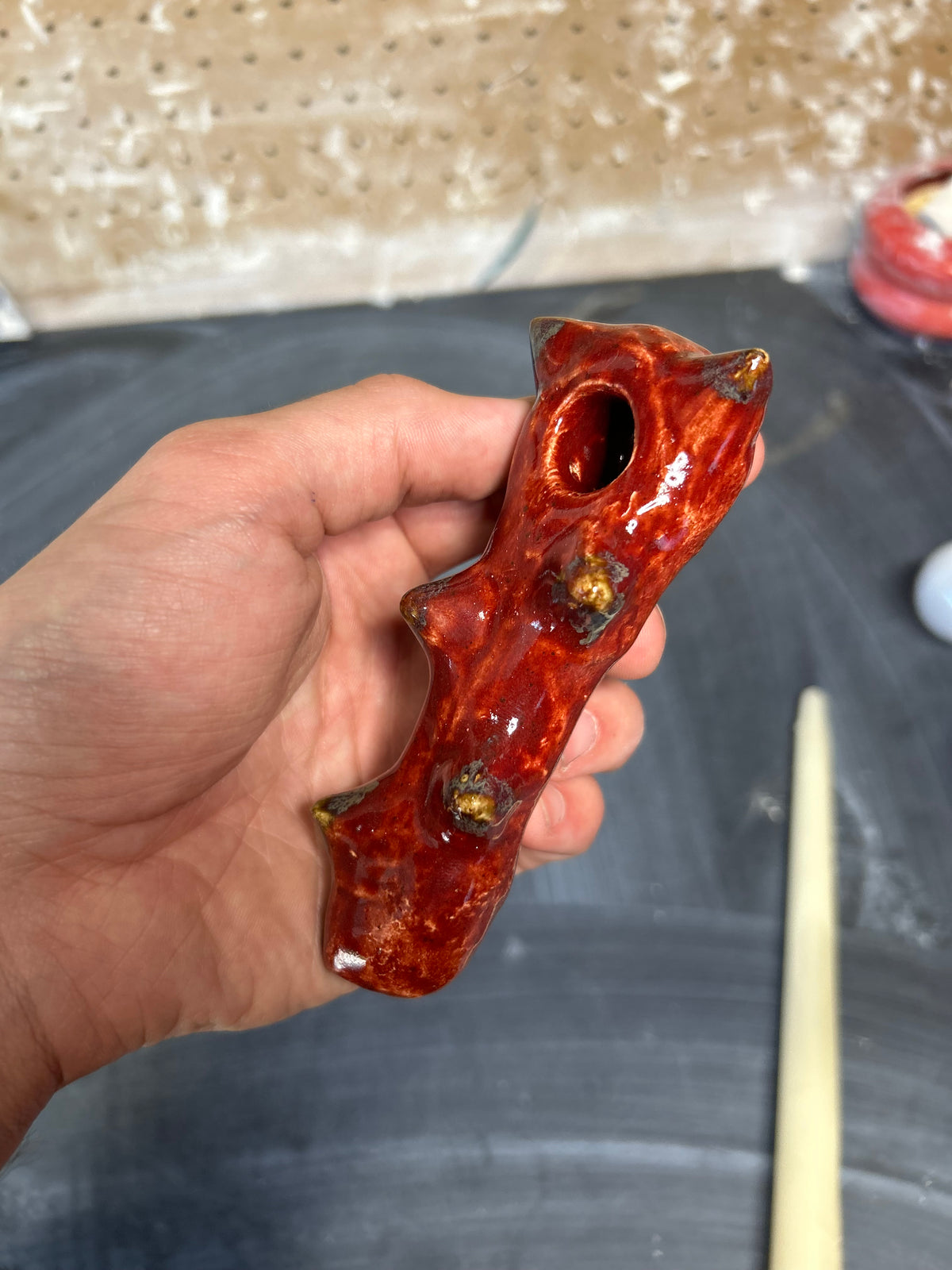 Crimson Spike Pipe