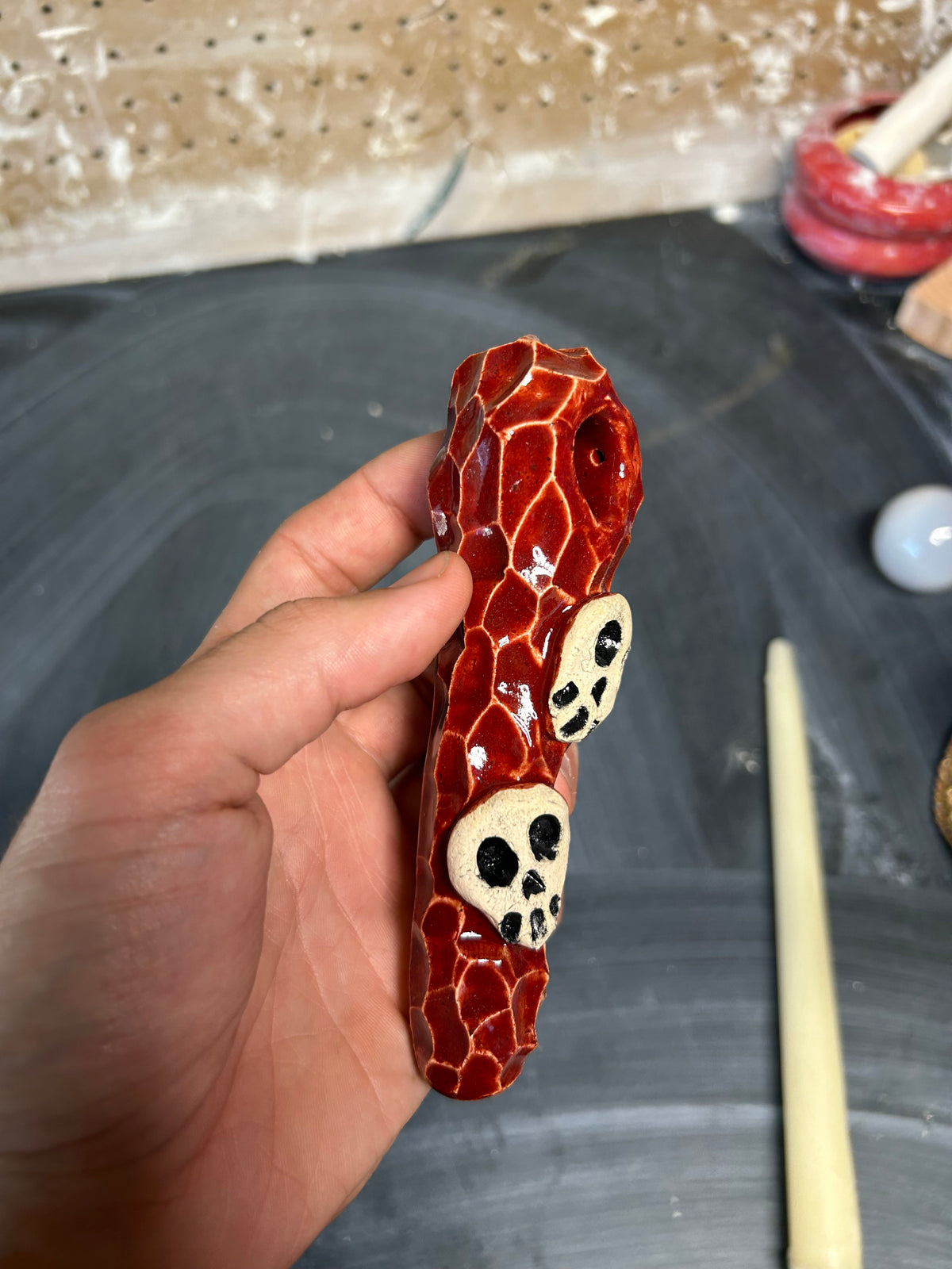 Double Skull Pipe 2