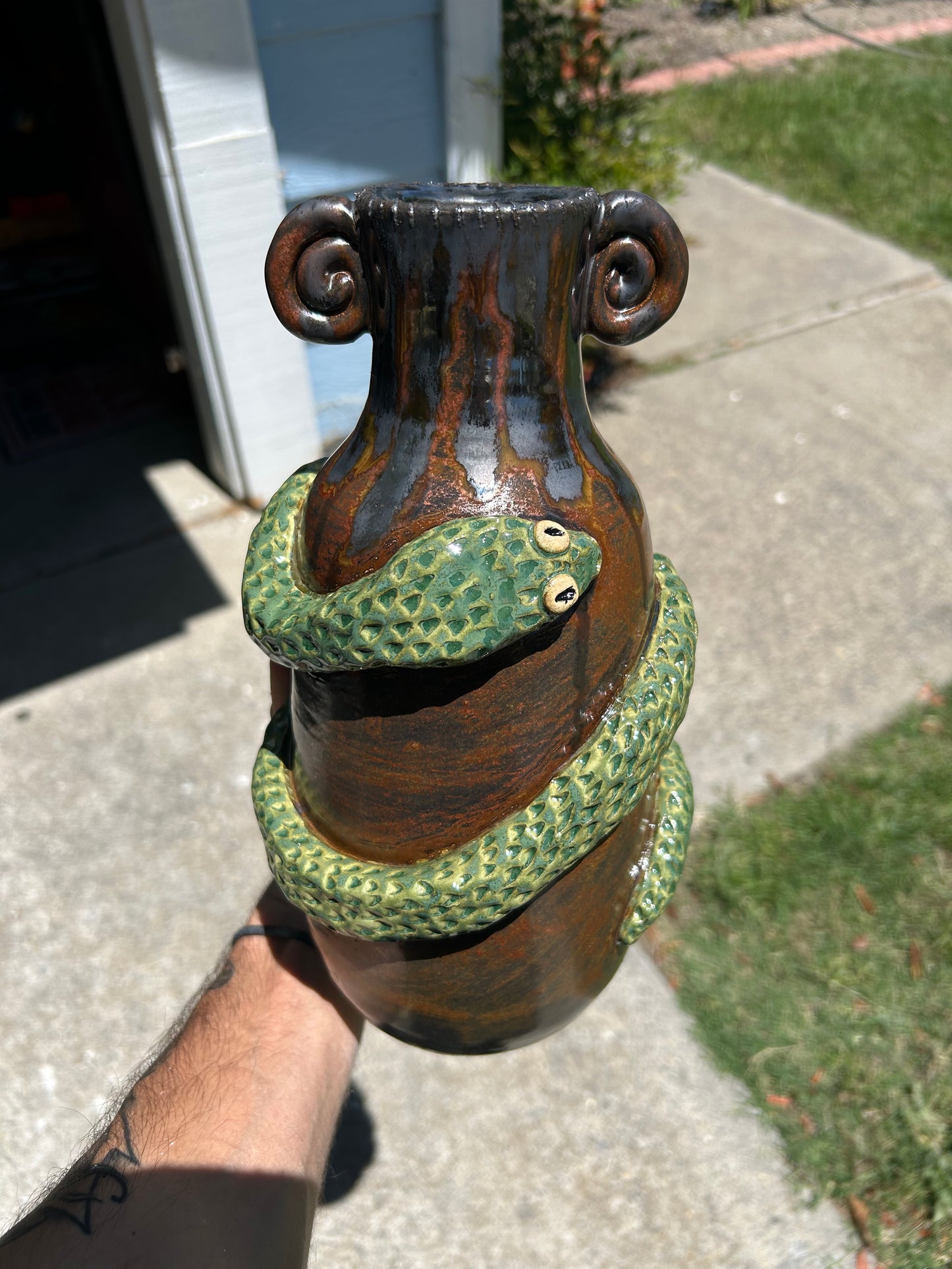 Snake Vase