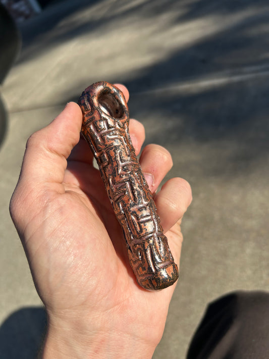 Copper Maze Pipe