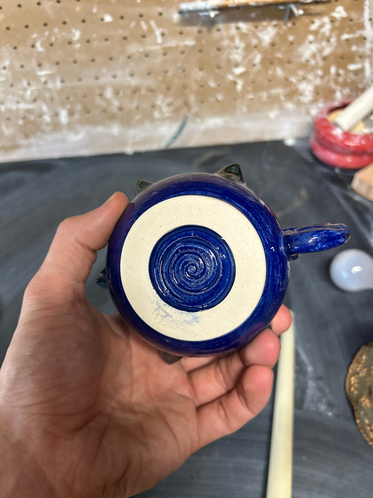 Spiky Sapphire Mug