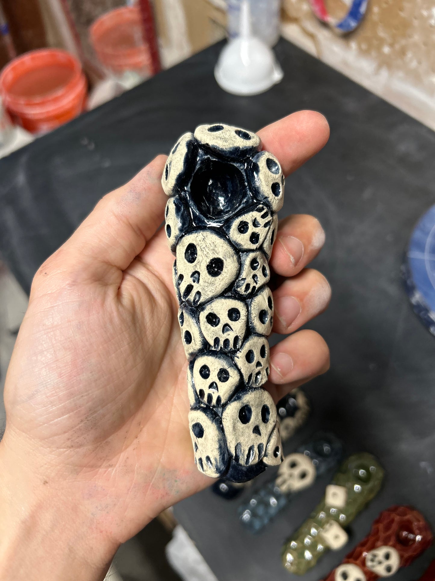 Skull Gala Pipe 2