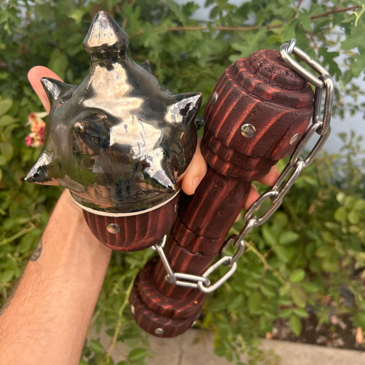 Mahogany Flail