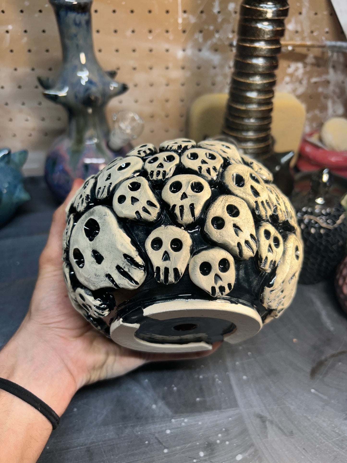Skull Gala Planter