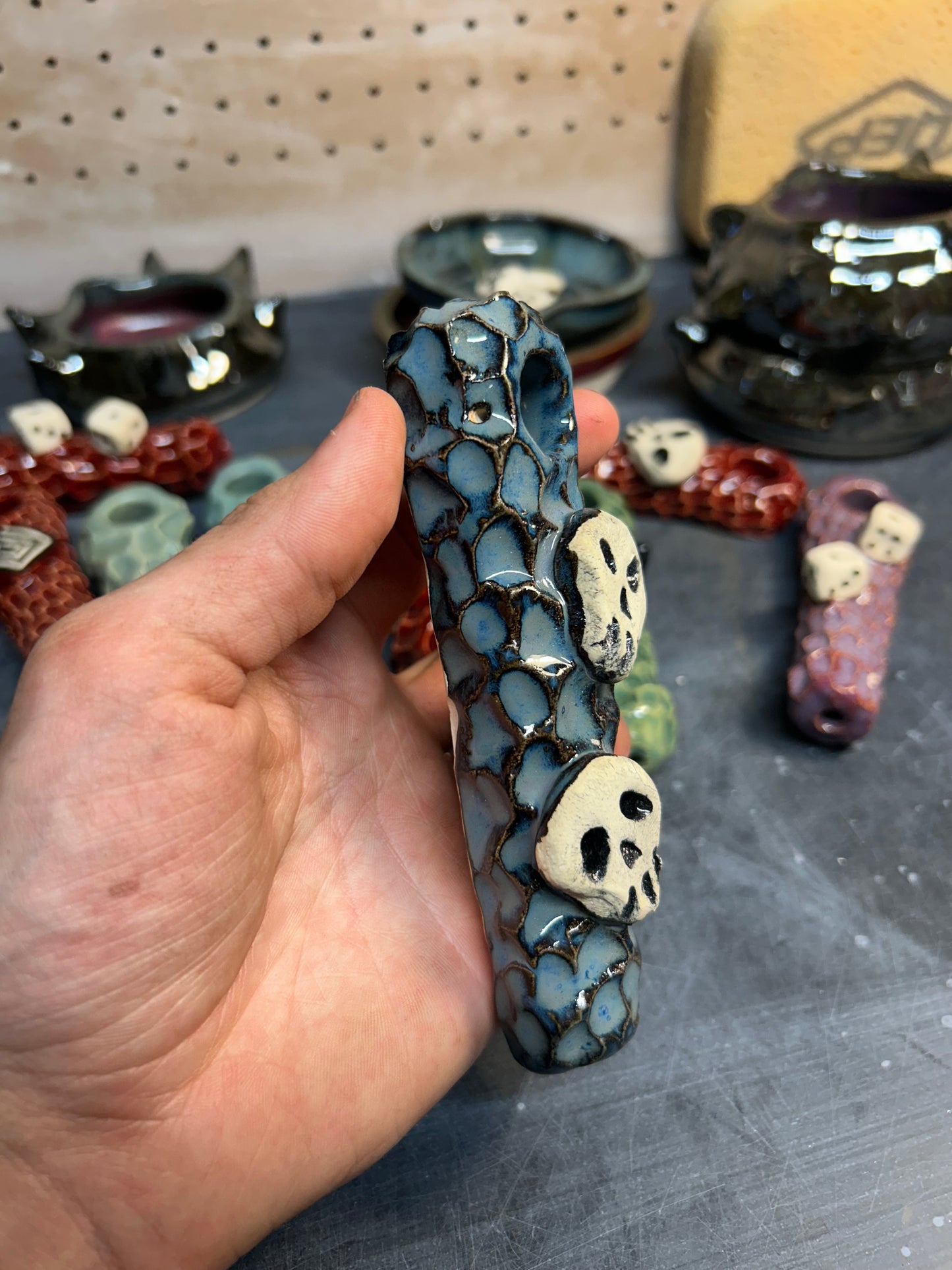 Blue Laugh Now Cry Later Pipe