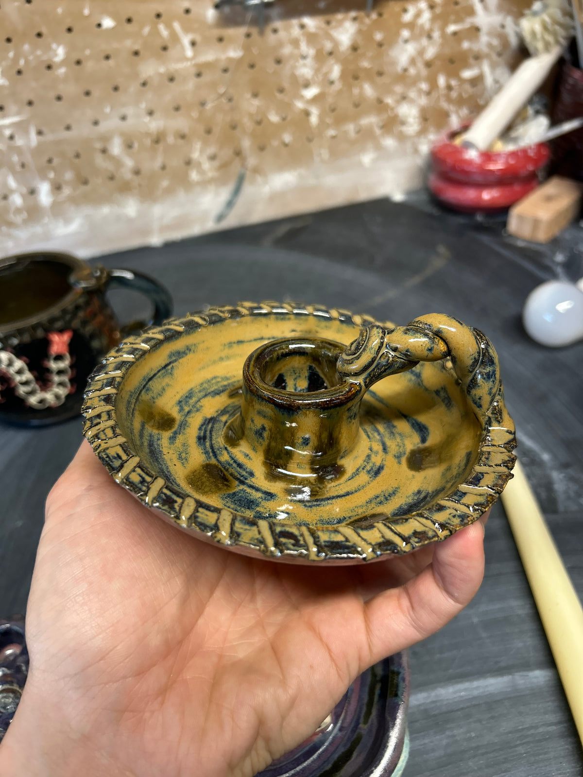 Threaded Candleholder