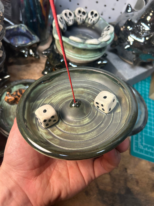 Dice Incense Holder 2